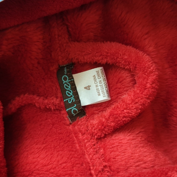 Petit Lem Yeti robe housecoat size 4 NEW - Picture 4 of 6